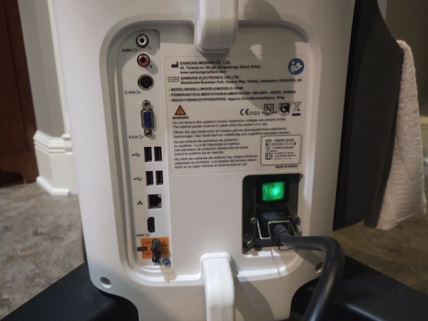Samsung HS40 Ultrasound Machine - Image 2