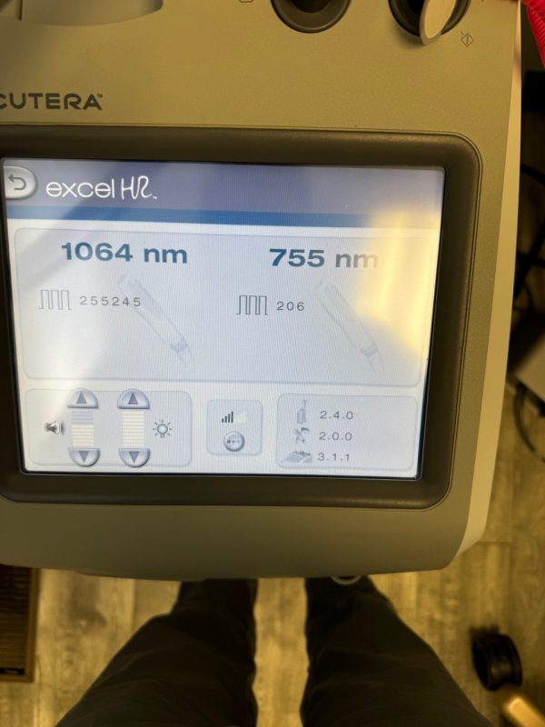 2019 Cutera Excel HR – LOW PULSES - Image 3