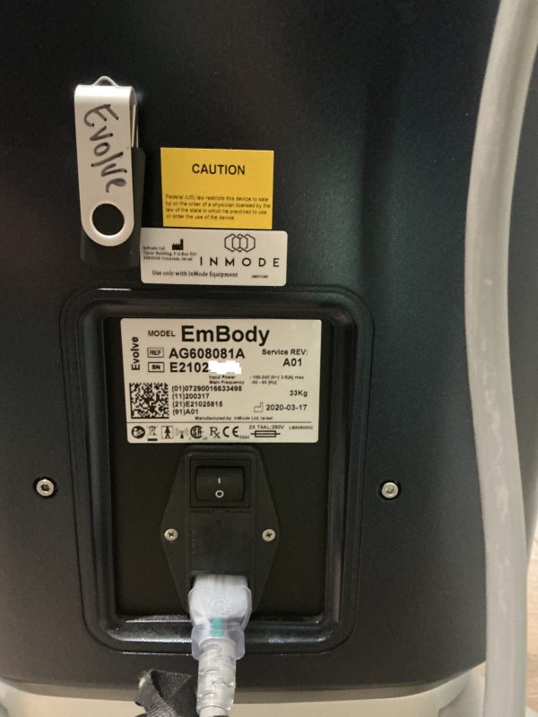 2020 Inmode Evolve EmBody with TITE, TRIM & TONE - Image 3