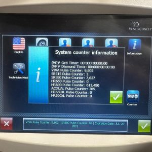 Venus Versa aesthetic treatments