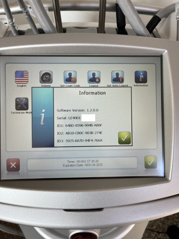 2022 Venus Concept Legacy Radio Frequency Skin Tightening - Image 4