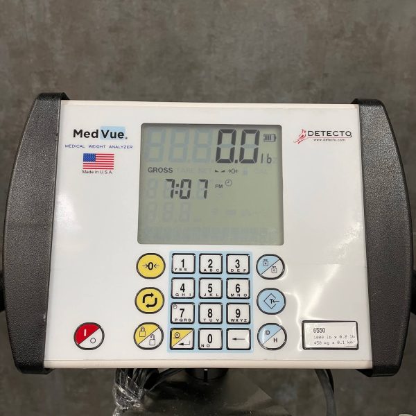 Detecto 6550 Portable Wheelchair Scale - Image 4