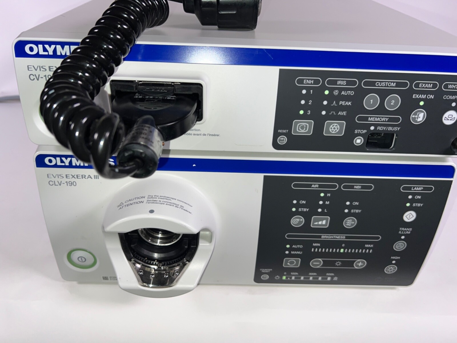 Olympus Model CV/CLV 190 Loaded Up System - Image 3