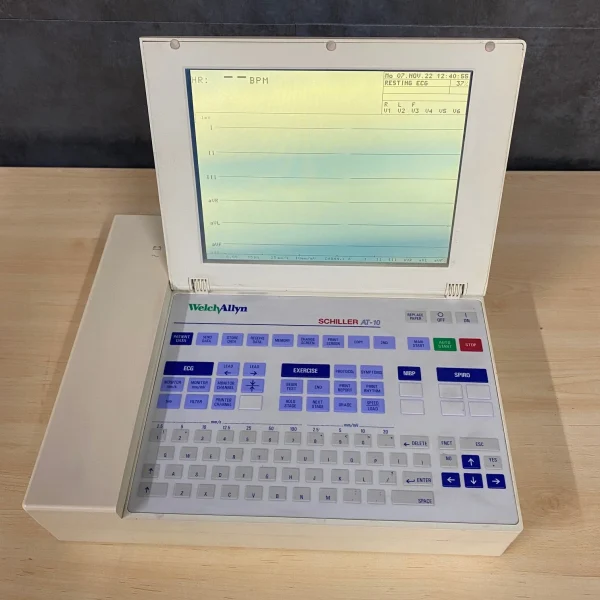 Welch Allyn Schiller AT-10 ECG with Spirometry
