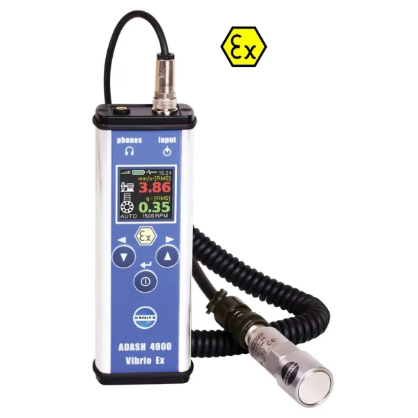 NEW Adash A4900 Vibrio M Ex Vibration Meter Analyzer - Image 2