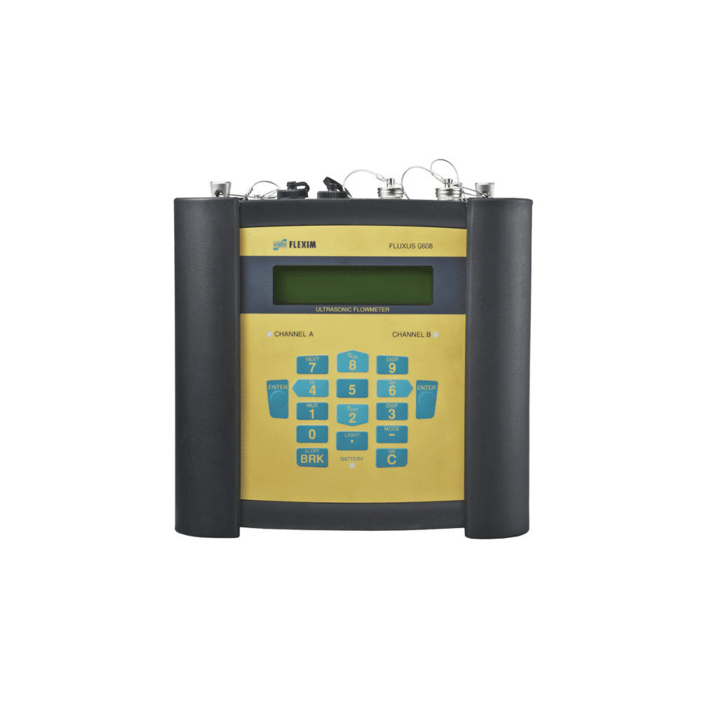 NEW Flexim FLUXUS G608 Portable Ultrasonic Gas Flow Meter - Image 2