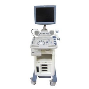 GE LOGIQ P5 Ultrasound Machine With 1 PROBE